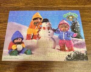 1984 Cabbage Patch Puzzle Complete 100 piece Vintage Milton Bradley MG puzzle